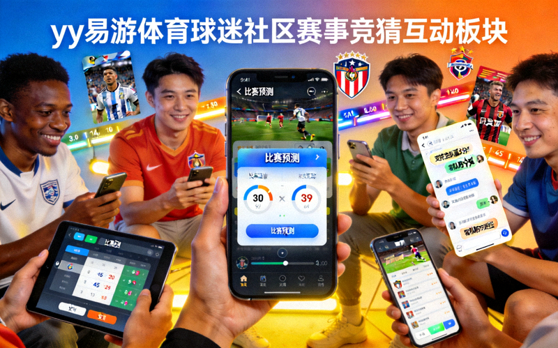 yy易游体育球迷社区赛事竞猜互动板块 - 体育爱好者参与比赛预测与讨论场景